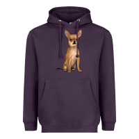 Plum chihuahua Heavyweight Hoodie - JahusDesignShop