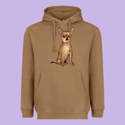 Chihuahua Heavyweight Hoodie Designed By Jahusdesignshop
