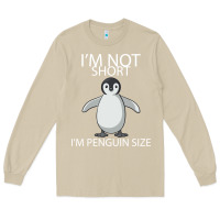 Mushroom I'm Not Short I'm Penguin Size Long Sleeve Tee - Bettercallsaul