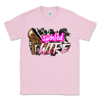 Bubblegum Pink Spoiled wife Mother's Day Classic Tee - HowdyJamesFarm
