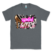 Charcoal Heather Spoiled wife Mother's Day Classic Tee - HowdyJamesFarm