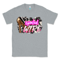Heather Grey Spoiled wife Mother's Day Classic Tee - HowdyJamesFarm
