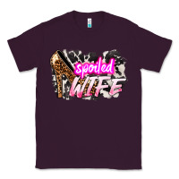 Plum Spoiled wife Mother's Day Classic Tee - HowdyJamesFarm