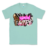 Seafoam Spoiled wife Mother's Day Classic Tee - HowdyJamesFarm
