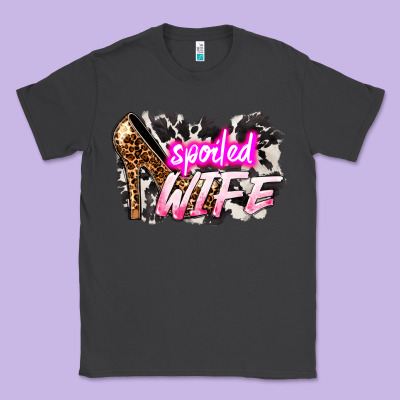 Spoiled Wife Mother's Day Classic Tee Designed By Howdyjamesfarm