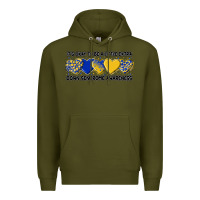 Army Green its okay to be little extra Premium Hoodie - Artiststas