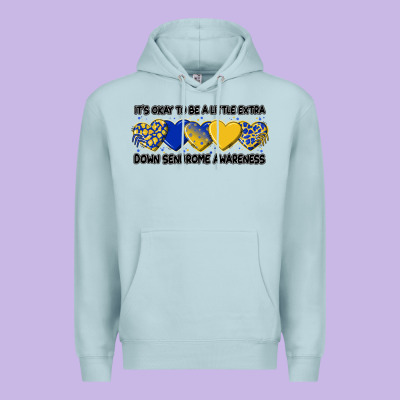 Its Okay To Be Little Extra Premium Hoodie Designed By Artiststas
