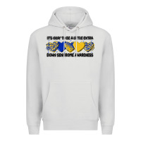 Dove Grey its okay to be little extra Premium Hoodie - Artiststas