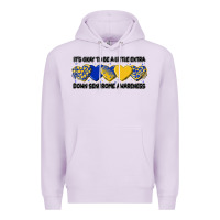 Lilac its okay to be little extra Premium Hoodie - Artiststas
