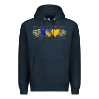Navy its okay to be little extra Premium Hoodie - Artiststas