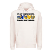 Pale Pink its okay to be little extra Premium Hoodie - Artiststas
