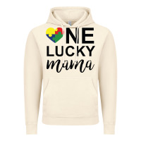 Vintage Artic one lucky mama Vintage Hoodie - CowhideDigitalArt