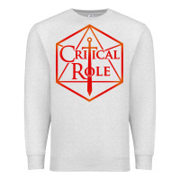 Oatmeal Heather critical role Premium Sweatshirt - DesigneFamous