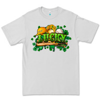 Dove Grey St. Patrick's Day Baseball Premium Tee - HowdyJamesFarm