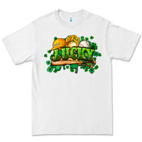 White St. Patrick's Day Baseball Premium Tee - HowdyJamesFarm