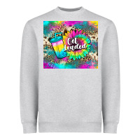 Heather Grey get loaded tea Heavyweight Sweatshirt - JahusDesignShop