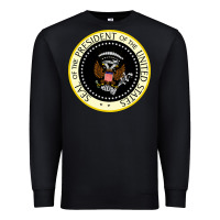 Black fake seal of the president of the united states Premium Sweatshirt - DesigneFamous