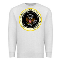Oatmeal Heather fake seal of the president of the united states Premium Sweatshirt - DesigneFamous