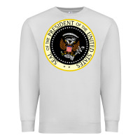 Dove Grey fake seal of the president of the united states Premium Sweatshirt - DesigneFamous