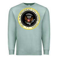 Seafoam fake seal of the president of the united states Premium Sweatshirt - DesigneFamous