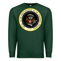 Sports Green fake seal of the president of the united states Premium Sweatshirt - DesigneFamous