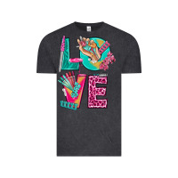 Vintage Black love with nail elements bbs Vintage Tee - BundleAndBundleShop