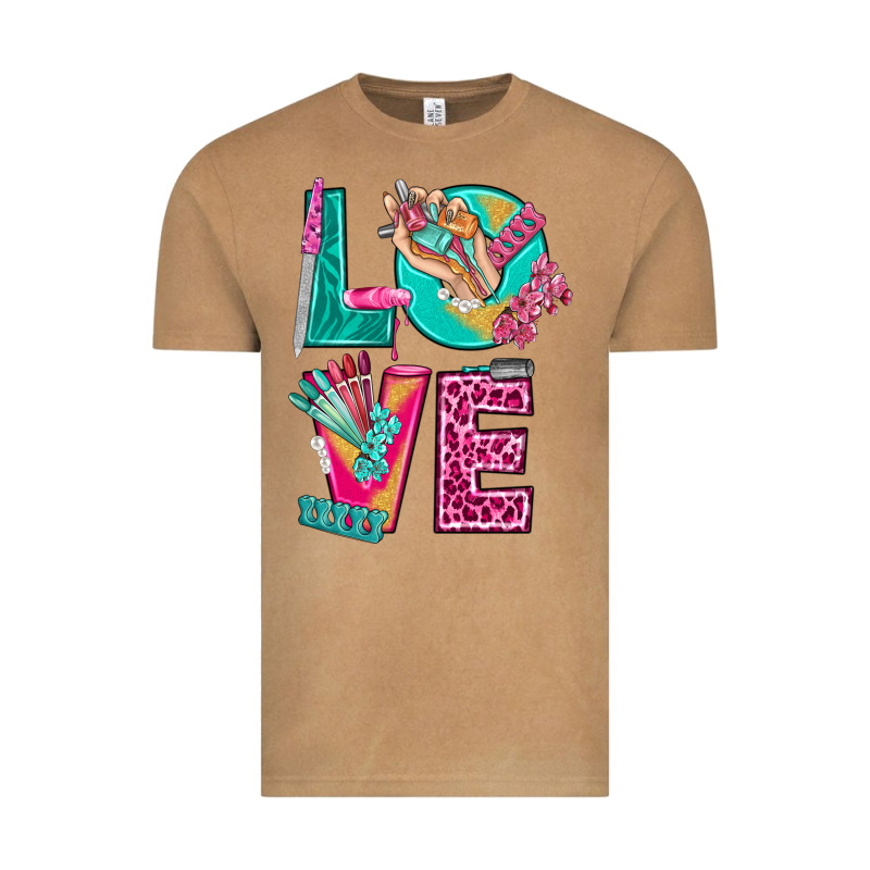 Love With Nail Elements Bbs Vintage Tee by BundleAndBundleShop | Teevron