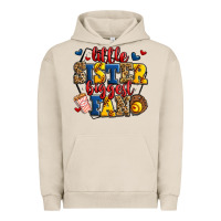 Pigment French Oak little sister biggest fan softball Urban Hoodie - Jasminsmagicworld