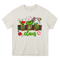Cream therapy claus Heavy Core Tee - CowGirlArtShop