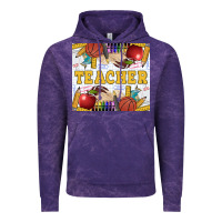 Cloud Purple Teacher Vintage Hoodie - LillyAllenDesigns