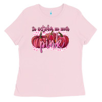 Bubblegum Pink In October we wear pink Breast Cancer Ladies Tee - FaDigitalArtStudio