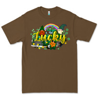 Cacao lucky gnomes truck St. Patrick's Premium Tee - HowdyJamesFarm