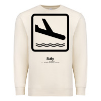 Sandshell sully movie silhouette Premium Sweatshirt - DesigneFamous