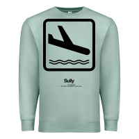 Seafoam sully movie silhouette Premium Sweatshirt - DesigneFamous