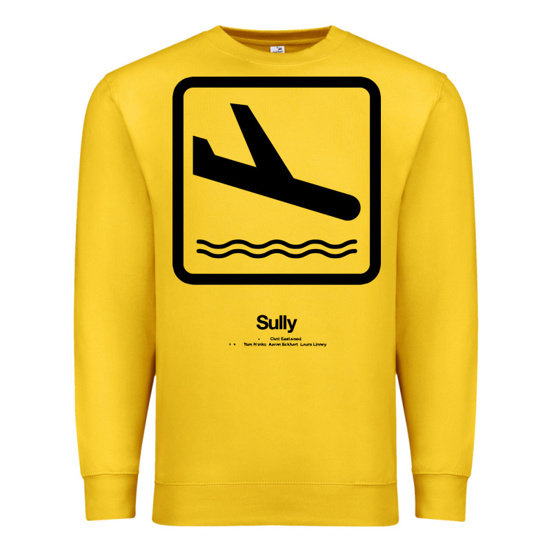Sully Movie Silhouette Premium Sweatshirt by DesigneFamous | Teevron