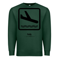 Sports Green sully movie silhouette Premium Sweatshirt - DesigneFamous