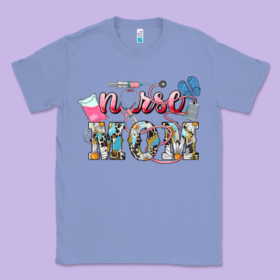 Nurse Mom Mother's Day Classic Tee Designed By Howdyjamesfarm