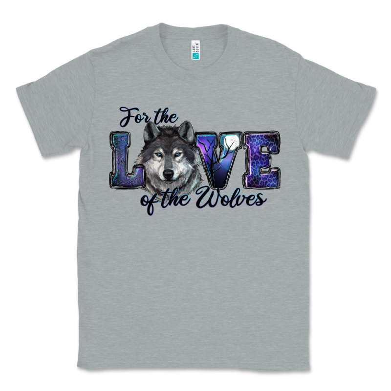 For The Love Of The Wolves Classic Tee by RanaPortraitStore | Teevron