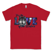 Red for the love of the wolves Classic Tee - RanaPortraitStore