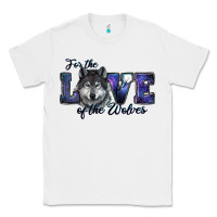 White for the love of the wolves Classic Tee - RanaPortraitStore