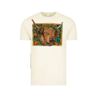 Vintage Arctic highland cow fall Vintage Tee - RanaPortraitStore