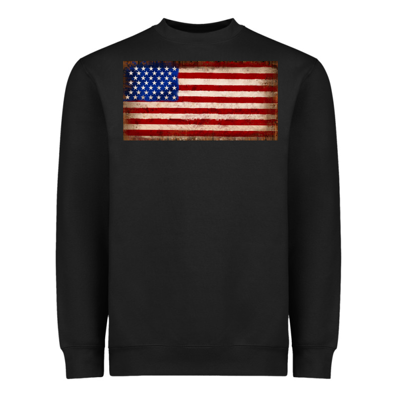 American Flag Heavyweight Sweatshirt by JahusDesignShop | Teevron