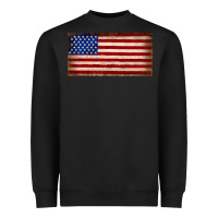 Black American flag Heavyweight Sweatshirt - JahusDesignShop