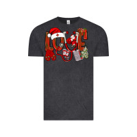 Vintage Black christmas love nurse bbs Vintage Tee - BundleAndBundleShop