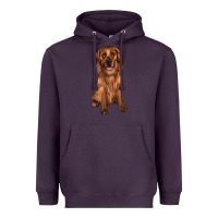 Plum labrador Heavyweight Hoodie - JahusDesignShop