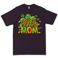 Plum Lucky Mom  St. Patrick's Day Premium Tee - CowGirlArtShop