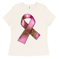 Bone Breast Cancer ribbon Ladies Tee - FaDigitalArtStudio