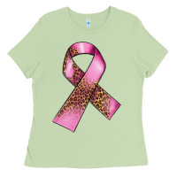 Matcha Breast Cancer ribbon Ladies Tee - FaDigitalArtStudio
