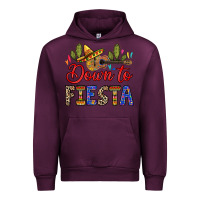 Mauve Wine Down to fiesta Urban Hoodie - RanaPortraitStore