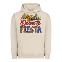 Pigment French Oak Down to fiesta Urban Hoodie - RanaPortraitStore
